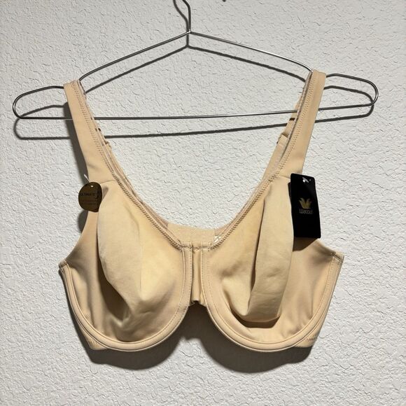 NWT Wacoal High Standards Underwire Bra 855352 Size 34D US Nude Tan Neutral - Picture 2 of 9